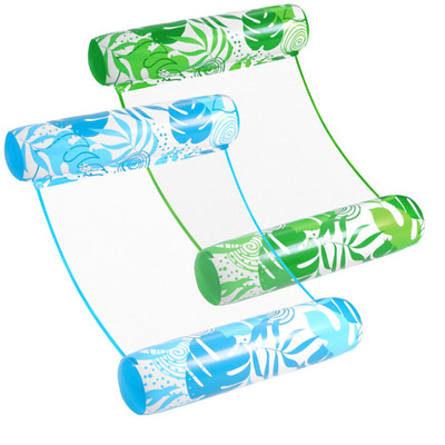 Hängematte Pool Float 2er Set aufblasbar 4-in-1 Schwimmhilfe 1
