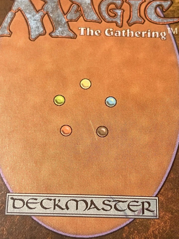 MTG Traditional Chinese Foil Arrogant Wurm John Avon Signed MP+ - Image 3 of 4