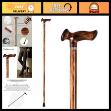 Solid Wood Walking Sticks, Elegant Wooden Canes for Men, Perfect Gift Idea
