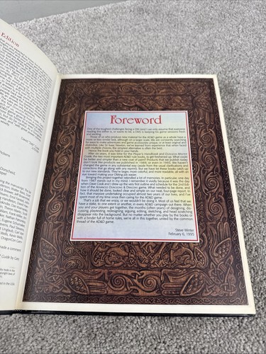 Advanced Dungeons and Dragons DUNGEON MASTER GUIDE TSR 1995 1st Printing 2160 - Bild 4 von 8