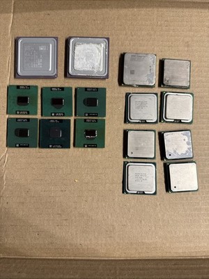 Intel & AMD CPU Lot