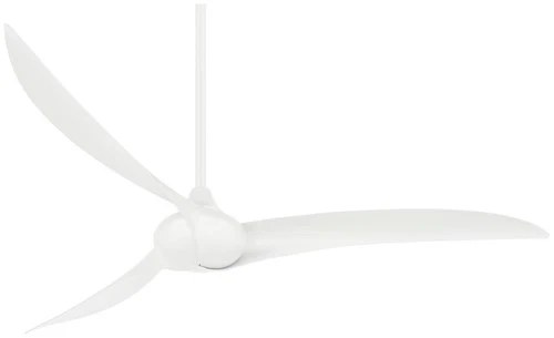 Minka Aire Wave 65 65" Ceiling Fan - White 3-Blade Remote Control - Picture 1 of 2