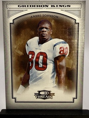 2006 Donruss Threads - Pro Gridiron Kings Andre Johnson #PGK-2 Texans