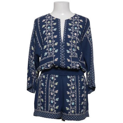 Bcbgmaxazria, Jumpsuit, Größe: S, Blau/Mehrfarbig, Polyester, Blumen, Damen #xuv