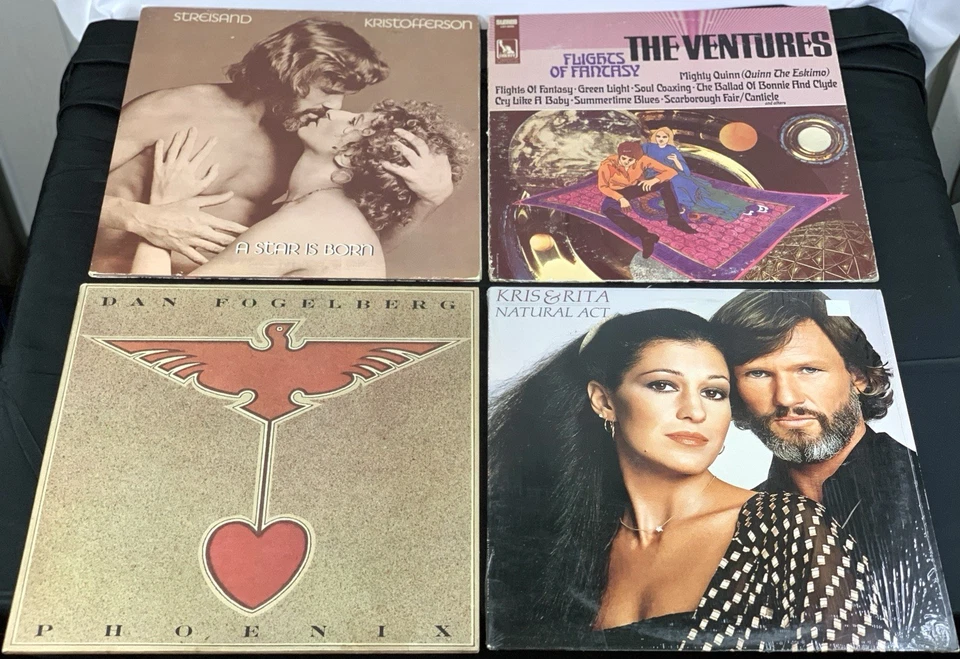 70s/80s SOFT ROCK 12 Vinyl LP Lot STREISAND DAN FOGELBERG BOZ SCAGGS LOGGINS REA Foto 2 de 4