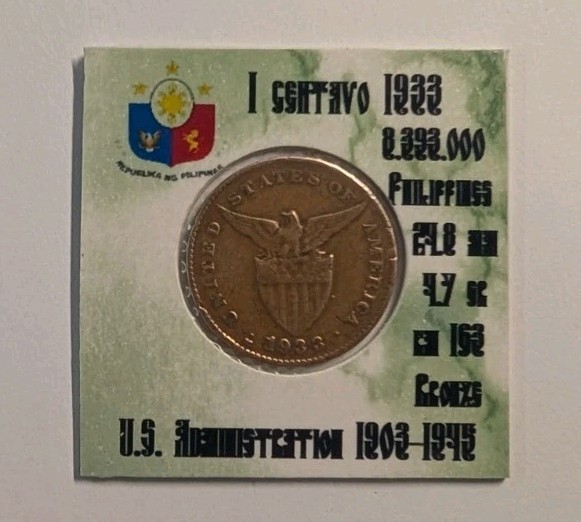 1936 - 1941 US PHILIPPINES ONE CENTAVO - 1 coin | eBay