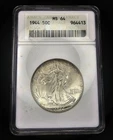 1944 MS64 Walking Liberty Half Dollar Old Soapbox Holder ANACS