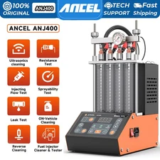ANCEL ANJ400 Fuel Injector Cleaner Tester Nozzles Ultrasonic Cleaning Machine