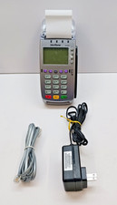 Verifone VX520 Credit Card Terminal Reader/ Printer Powers On. NEEDS PASSWORD