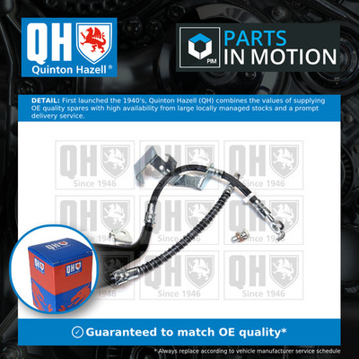 Brake Hose fits PEUGEOT 407 6C, 6D, 6E 3.0 Front Right 04 to 07 With ESP QH New
