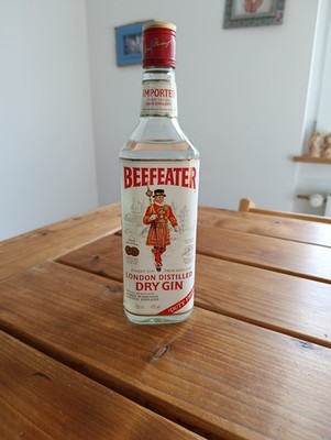 Beefeater London Dry Gin 750ml 47% Imported. Aus Den 80ern