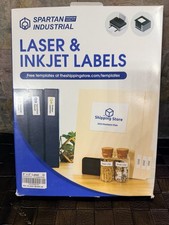 Printable Laser Inkjet Labels - 3" X 2" - White 100 Sheets 1000 Total Labels ...