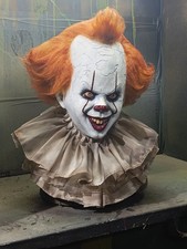 PENNYWISE LATEX MASK , MOVIE, IT, COSPLAY, HALLOWEEN, mask, terror