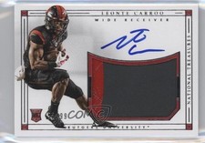 2016 Panini National Treasures Collegiate 52/99 Leonte Carroo #226 Auto 8p8