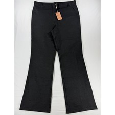 Quince Womens XL Ultra-Stretch Ponte Bootcut Pants Charcoal Grey Heather NWT