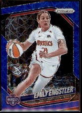 Emily Engstler #84 2025 Panini Prizm WNBA Blue Velocity Prizms