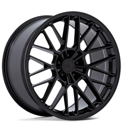 F21x9.5/R21x10.5'' Staggered TSW Wheels TW001 Daytona Gloss Black