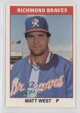 1987 TCMA/CMC International League Matt West #83