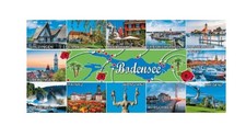 Bodensee Magnet 12 cm Foto Souvenir Rheinfall...