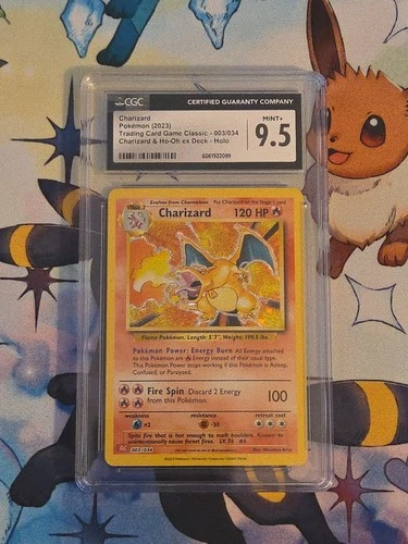 2023 Charizard Classic Collection Holo Pokemon Card 003/034 CGC 9.5 Mint