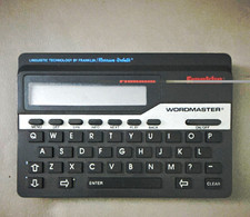 Franklin Wordmaster Handheld English Dictionary Spell Checker Thesaurus Battery