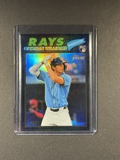 2026 TOPPS HERITAGE RAYS - CARSON WILLIAMS /77 RC - SP BLACK REFRACTOR & BASE