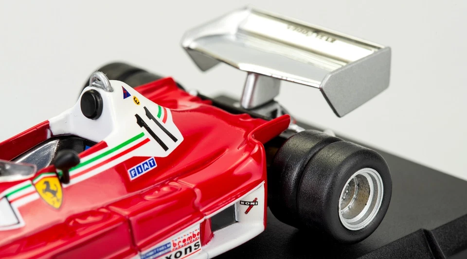 Ferrari 312 T2 6 Ruote Niki Lauda 1977 scala 1:43 Scuderia Ferrari Formula1 N°11 - Immagine 4 di 4