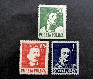 nystamps Francobollo Polonia # 341 343 Nuovo di zecca NGAI $108 U12y852