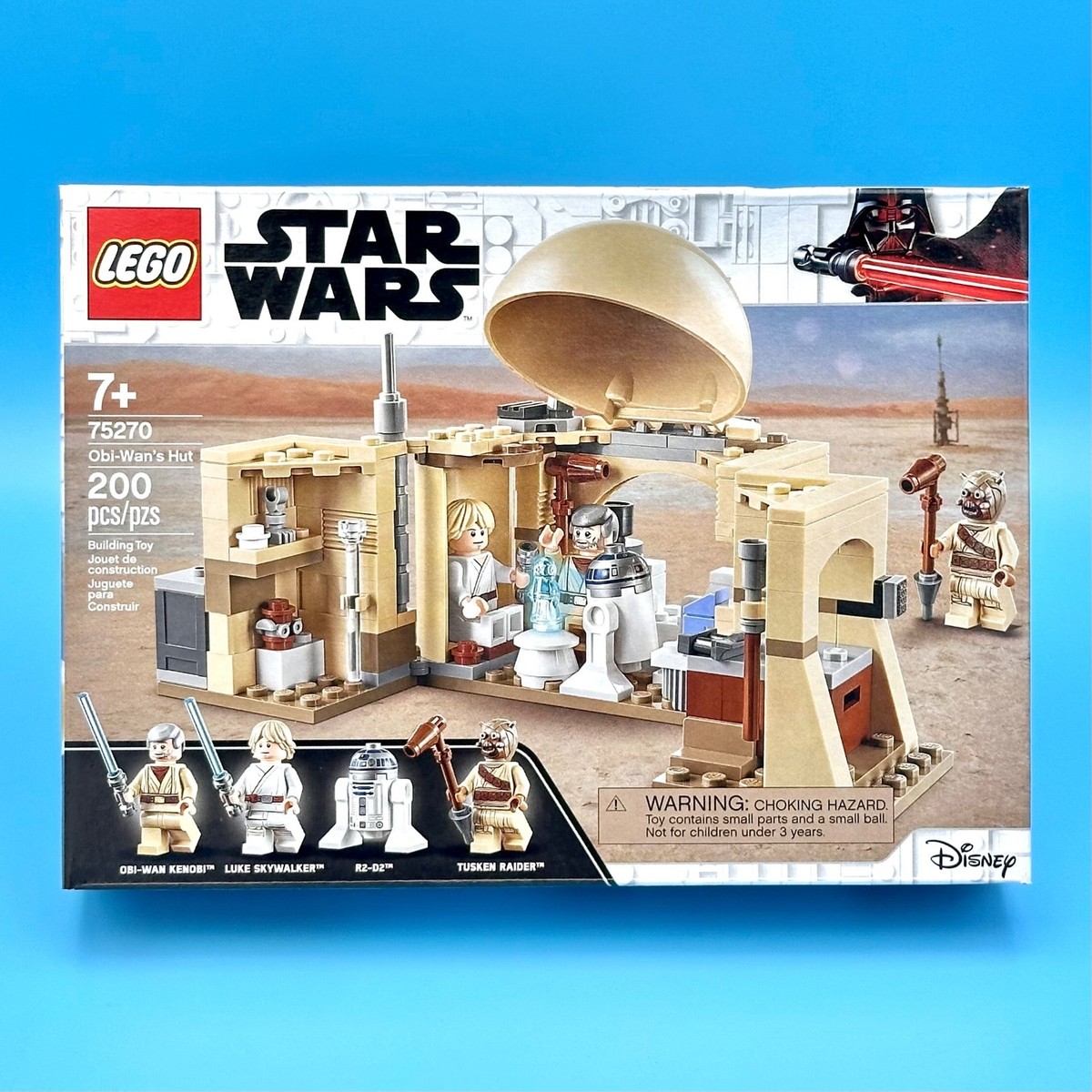 LEGO Star Wars Obi-Wan's Hut 75270 Kenobi R2-D2 Tusken Raider
