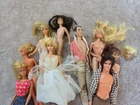Vintage Barbie and Ken and Skipper dolls - lot