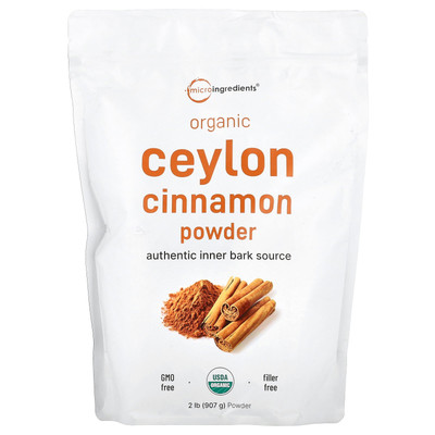 Organic Ceylon Cinnamon Powder, 2 lb (907 g)