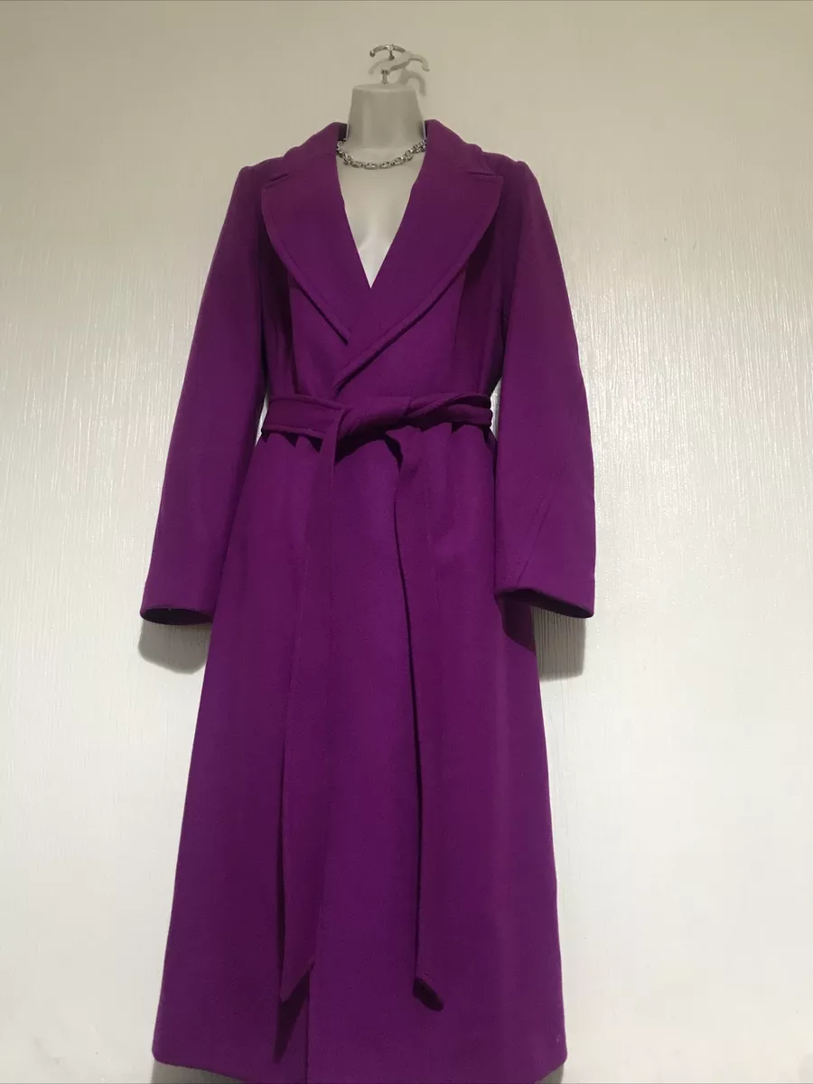 Ladies wool cheap wrap coat