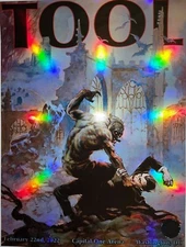 2022 TOOL WASHINGTON DC POSTER CONCERT TOUR 2/22/22 FRANK FRAZETTA GIRL /580 !