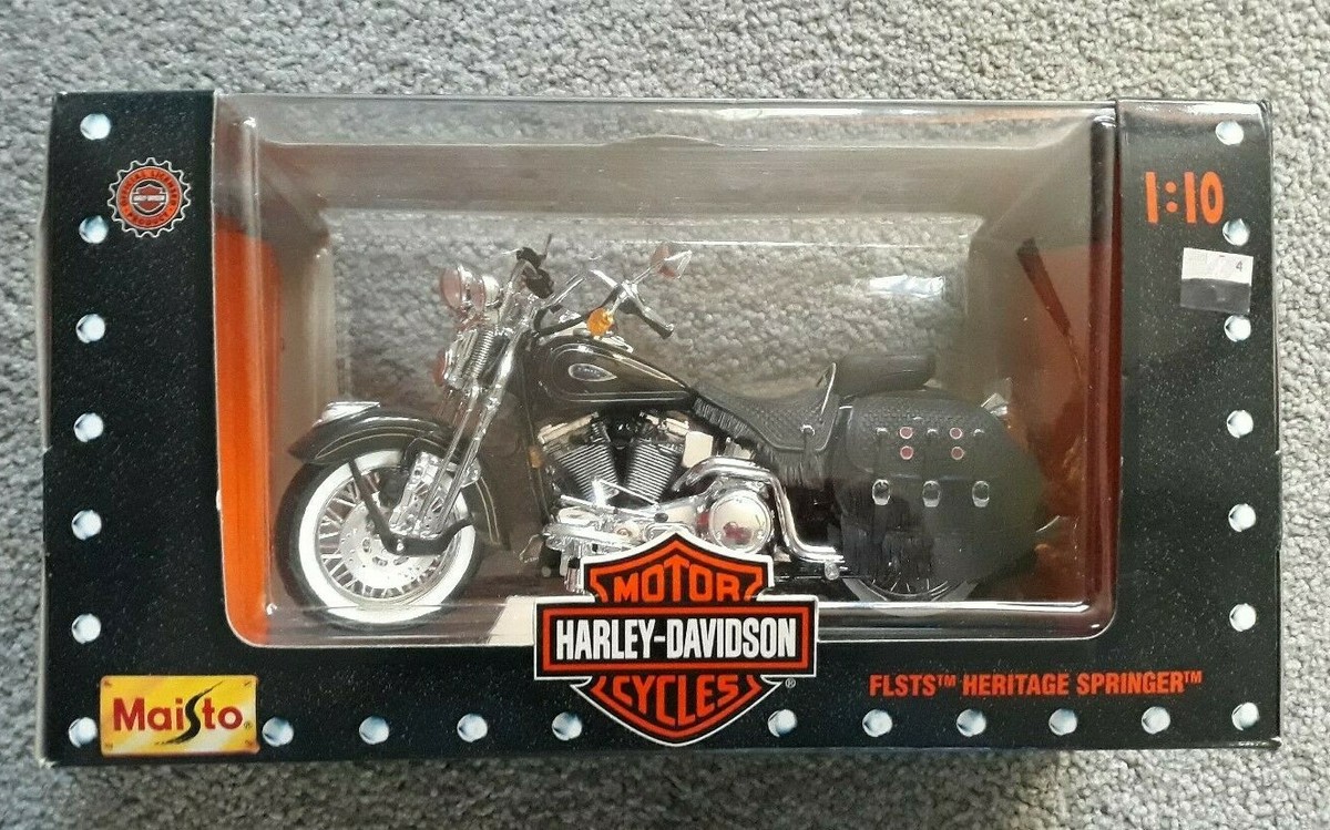 Harley-Davidson FLSTS 1:10 95th ⑤ Maisto 1997 Maisto Collector Edition 1:10 Harley Davidson FLSTS