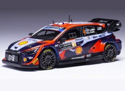 Hyundai i20 N WRC #4 Rallye Monte Carlo 2023 E.Lappi RAM884 IXO 1