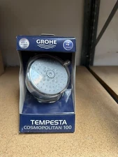 Grohe 26043000 Tempesta Cosmopolitan 100 Shower Head, 4 Sprays, StarLight Chrome
