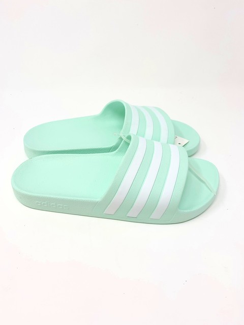 ice mint adidas slides