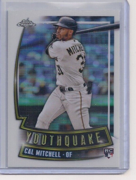 2023 Topps Chrome Youthquake Cal Mitchell RC