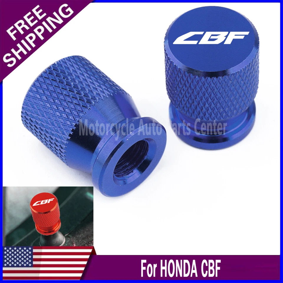 For HONDA CBF600 CBF1000 Wheel Tire Valve Cover CNC Foto 3 de 4