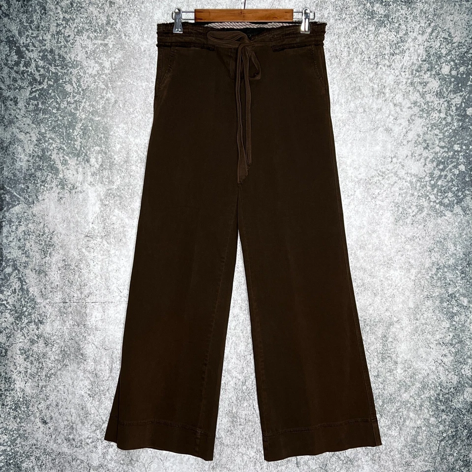 Poleci женщин шнурка широкие ноги платье брюки размер 6 эластичной твердый коричневый средний подъем - Изображение 2 из 4