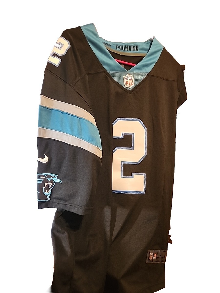 Nike D J Moore Black Carolina Panthers Game Jersey Large