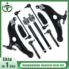 Front Lower Control Arm Ball Joint Sway Bar Tie Rod for 2004-2010 Sienna 10Pcs