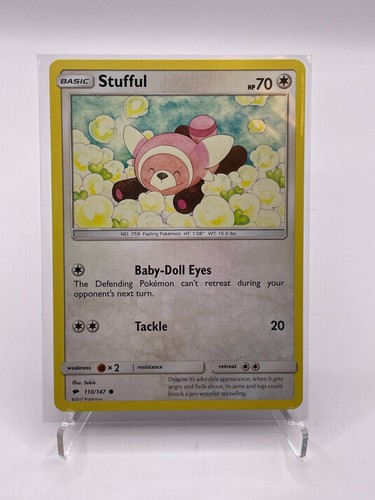 2017 STUFFUL Pokemon #110 Excellent