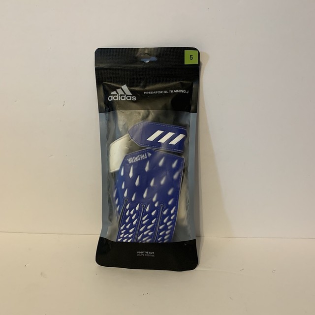 Adidas Youth GK Predator Training Gloves Blue Football Soccer Size 5 GK3546  for sale online | eBay
