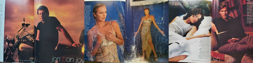 1997 INSTYLE mag DEMI MOORE Jon Bon Jovi DIANA ROSS Peta Wilson Jennifer LOPEZ - Image 4 of 4