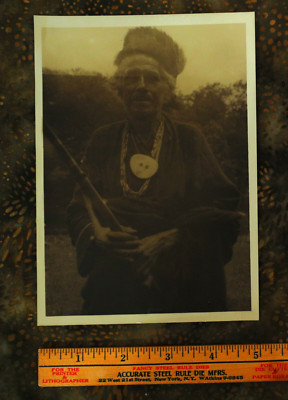[31ph1] Photograph 5x7, Harmon Percy Marble, Menomonee Reservation 'Jim Crow'