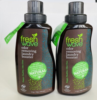 2-Pack of Fresh Wave Odor Removing Laundry Booster, 24 Fl Oz Each