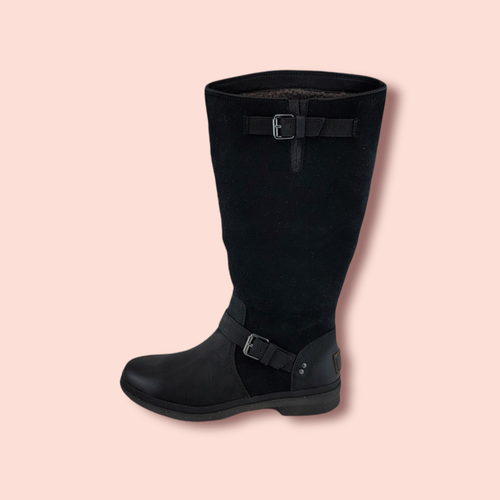 UGG THOMSEN LEATHER WOMEN TALL BOOTS 