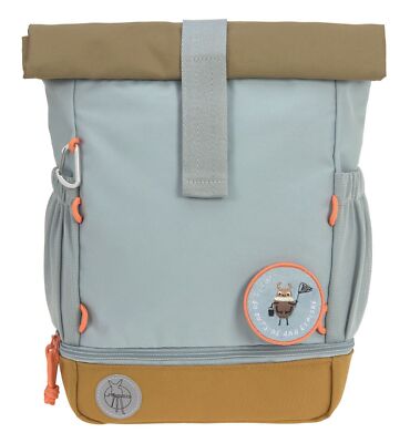 Lässig Nature Mini Backpack Rucksack Rucksack Blue hellblau senfgelb Neu