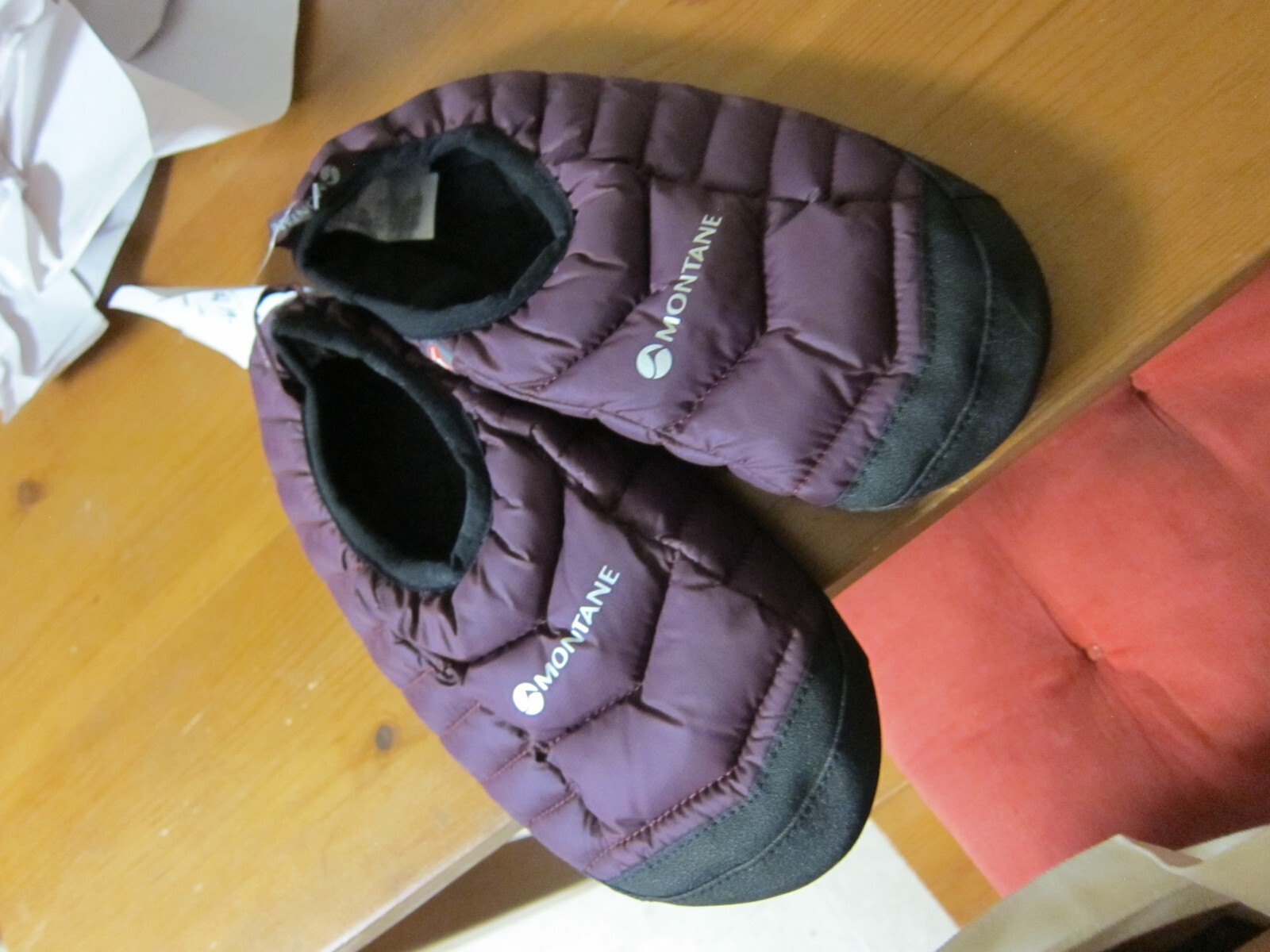 SAOLA Montane Pertex Quantum Primaloft suola antiscivolo stivali ciabatte viola xs